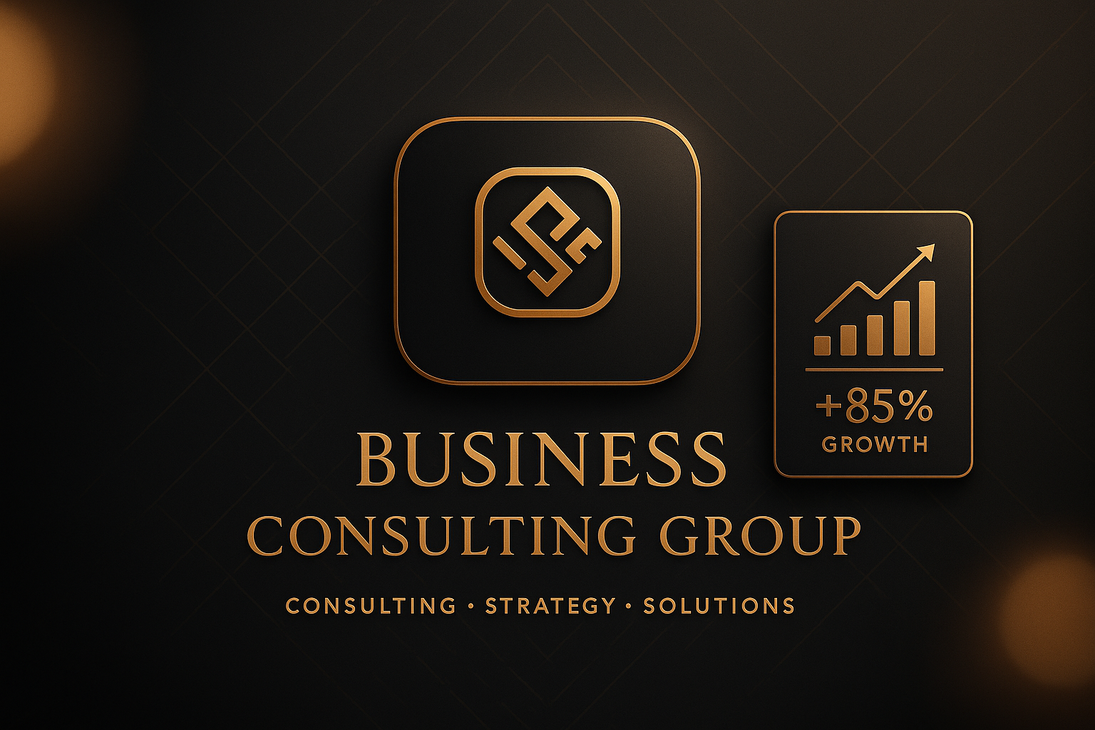 Illustration showing business growth, strategy and partnership